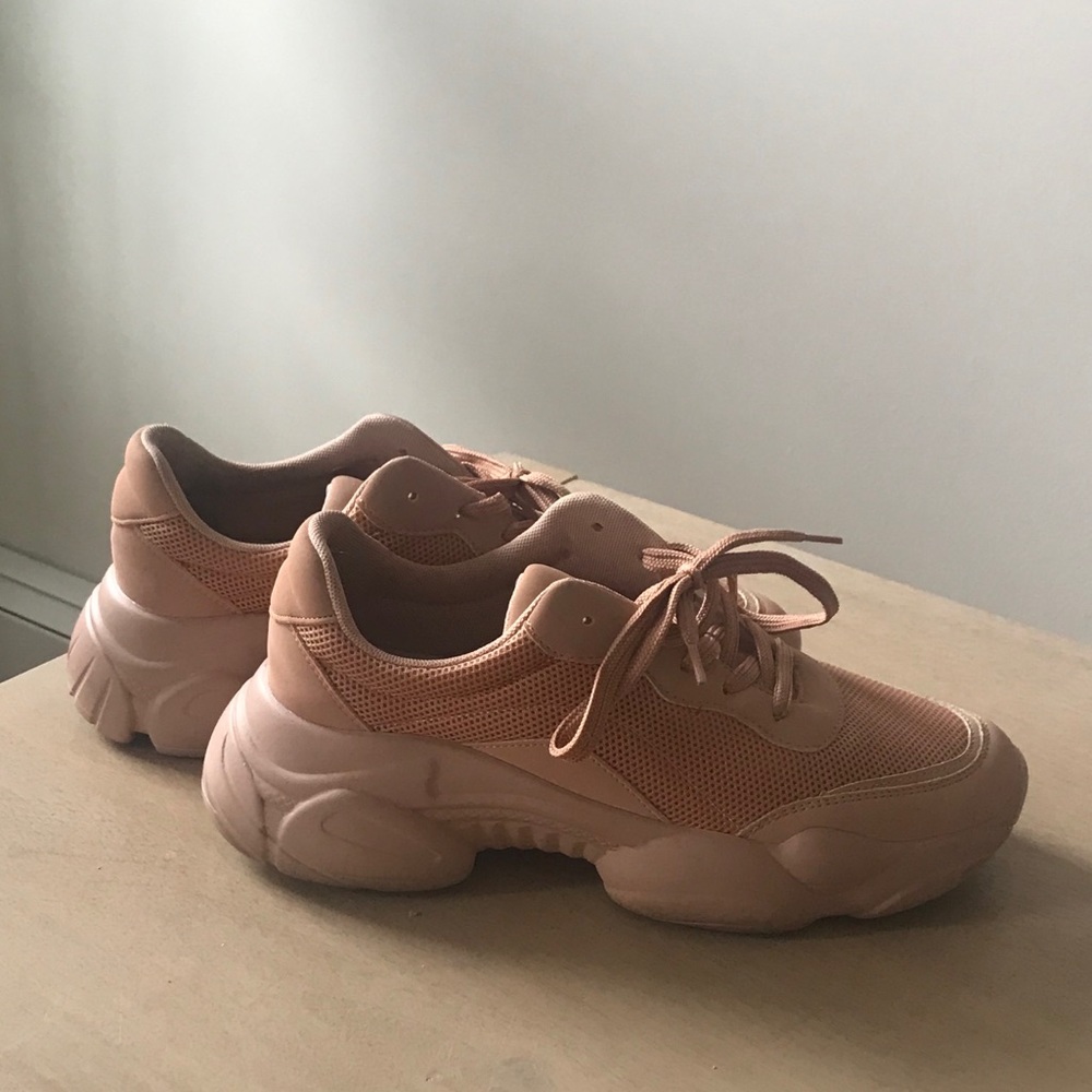 Chic Sporty Muted Pink ASOS Divine Chunky Sneakers